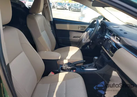 2016 Toyota Corolla Le z USA, uszkodzony, nr VIN 2T1BURHEXGC591293